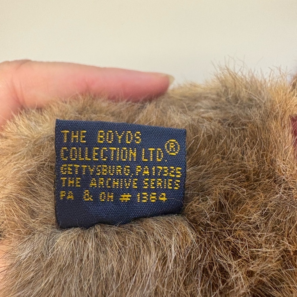 Boyd’s Bears Sylvia G. Bearimore collectible bear new with tags nwt 1990-2000 - Picture 4 of 6